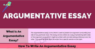 An argumentative essay