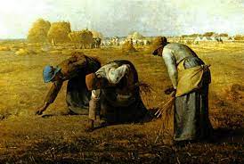 Iconography on Millet, The Gleaners.