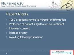 Patient rights during nursing care