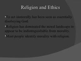 Religion and Ethics.