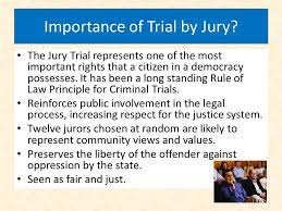The Importance of Jury Trials.