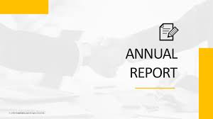 Annual Report Formats.