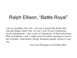 Battle Royal by Ralph Ellison