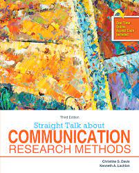 Communication research methods.