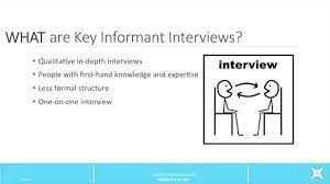 Key Informant Interview.