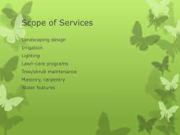 Landscaping Service Presentation.