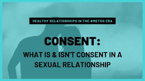 Consent in a sexual relationship