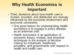 Healthcare economics and decision making