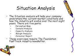 Situation Analysis Essay.