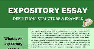 Writing an expository essay