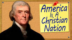 America is a Christian Nation.