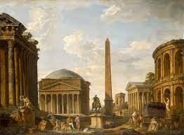 Capriccio with Monuments of Rome.