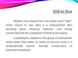 Philosophical ideas and theories.