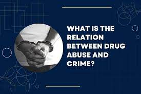 Relationship between crime and drug addicts.