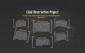 Child Observation Project