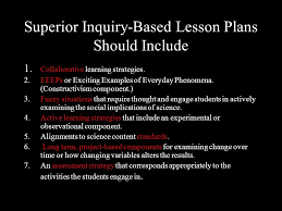 Inquiry Science Lesson Plan.