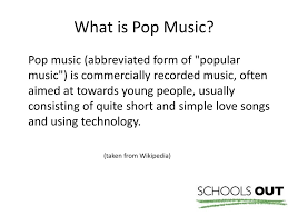 Presentation on popular musician