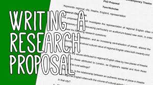 Research Proposal essay