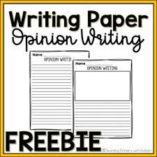 Writing an opinion Paper