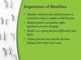 Bioethics in nursing