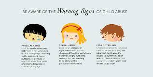 Child abuse warning signs.