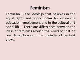 Feminist analysis